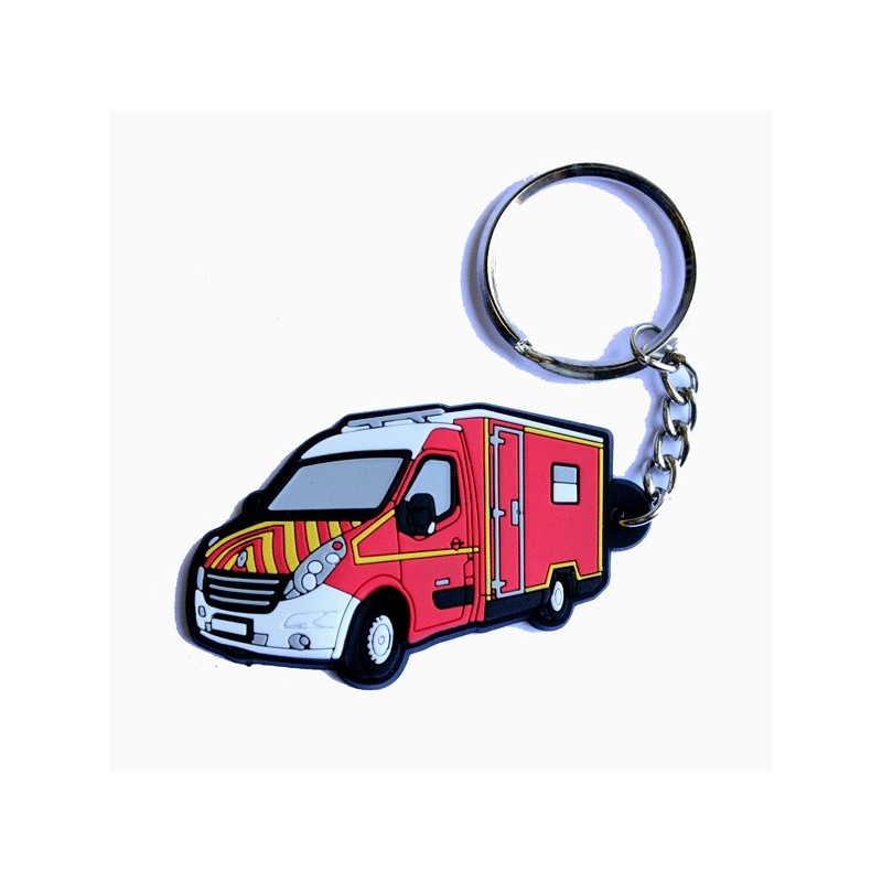 Porte-clés sapeurs pompiers - Un grand marché
