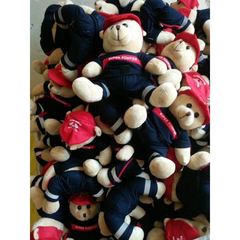 nounours pompier