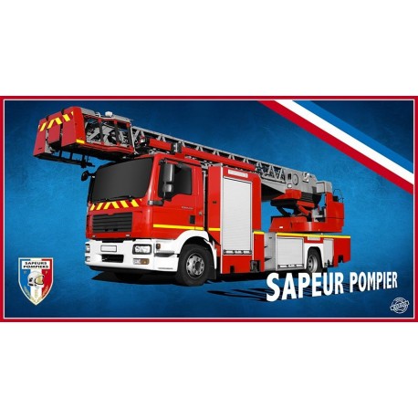 Drap camion pompier