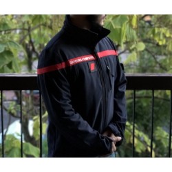 VESTE SOFTSHELL SAPEURS-POMPIERS F1