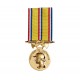 MEDAILLE SAPEURS-POMPIERS 25 ANS VERMEIL