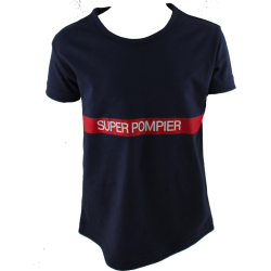 T-shirt bébé super pompier