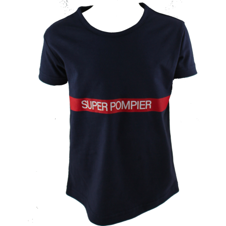 T-shirt bébé super pompier