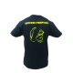 T-SHIRT MARINE ET JAUNE FLUO PERSONNALISABLE