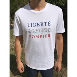 T-SHIRT SP LIBERTE EGALITE POMPIER MIXTE