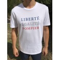 T-SHIRT SP LIBERTE EGALITE POMPIER MIXTE