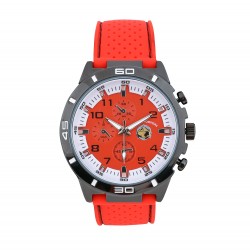 MONTRE TURBO ROUGE SAPEURS POMPIERS