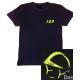 T-SHIRT LOGO JSP ET CASQUE F1 FLUO JAUNE PERSONNALISABLE