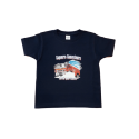 T-SHIRT SAPEURS-SAUVETEURS ENFANT BLEU MARINE