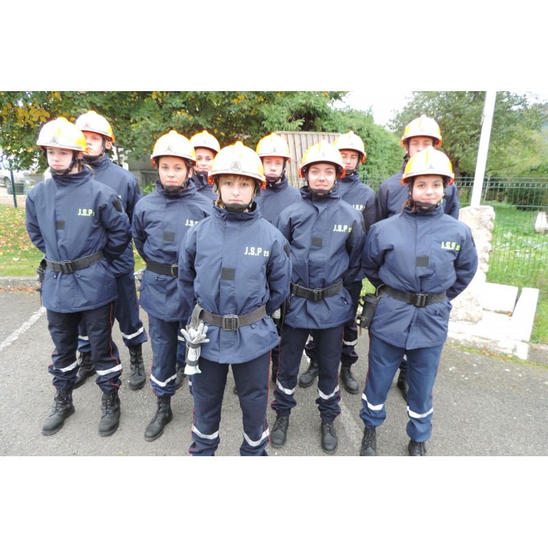 PARKA JEUNES SAPEURS POMPIERS JSP PERSONNALISEE