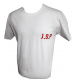 T-SHIRT BLANC JSP LOGO ROUGE