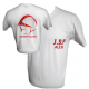 T-SHIRT BLANC JSP LOGO ROUGE