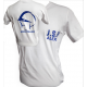 T-SHIRT BLANC JSP LOGO BLEU