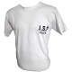 T-SHIRT BLANC JSP LOGO BLEU