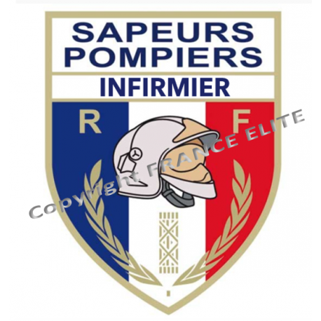 AUTOCOLLANT SAPEURS-POMPIERS INFIRMIER