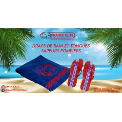 DRAP DE PLAGE AVEC TONG