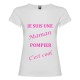 T-SHIRT MAMAN COOL BLANC