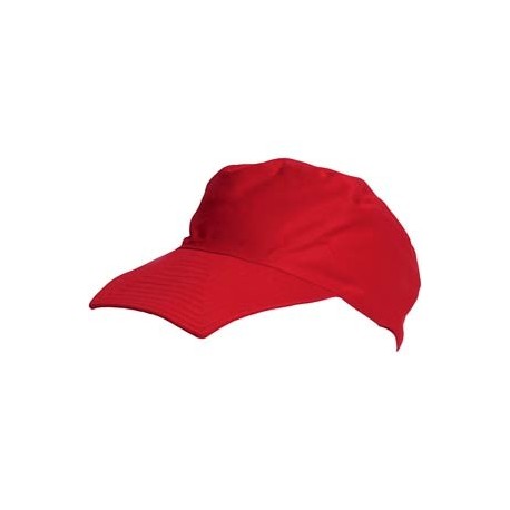 CASQUETTE F1 COTON ROUGE SAPEURS POMPIERS