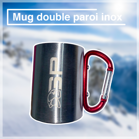 Mug double paroi inox