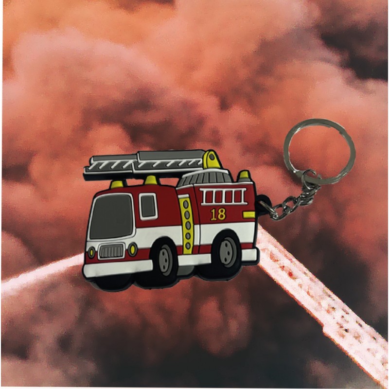 Lot porte clés sapeurs pompiers