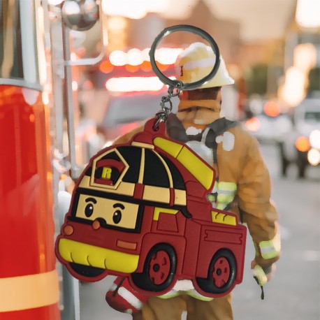 Lot porte clés sapeurs pompiers