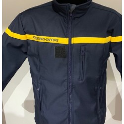 VESTE SOFT SHELL FORESTIERS-SAPEURS F1