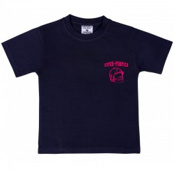 TEE.SHIRT SUPER POMPIER MARINE