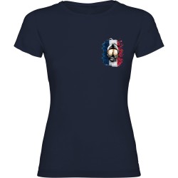 T-SHIRT FEMME DRAPEAU Casque F1 France