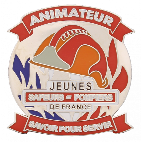 INSIGNE METAL ANIMATEUR JSP DE FRANCE