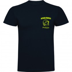 T-SHIRT FLUO PERSONNALISABLE COEUR