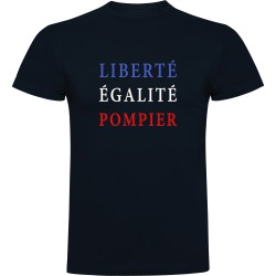 T-SHIRT SP LIBERTE EGALITE POMPIER