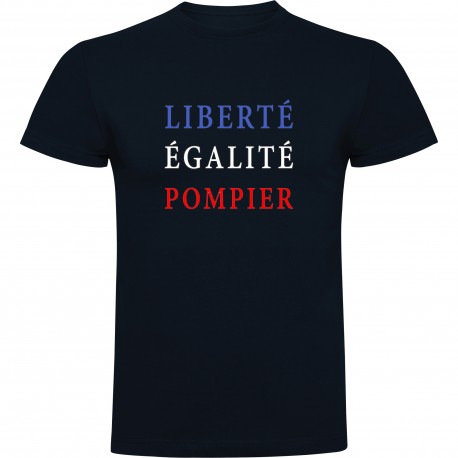 T-Shirt SP LIBERTE EGALITE POMPIER