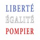 T-Shirt SP LIBERTE EGALITE POMPIER