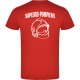 T-SHIRT ROUGE FLUO