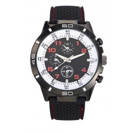 MONTRE TURBO ROUGE SAPEURS POMPIERS