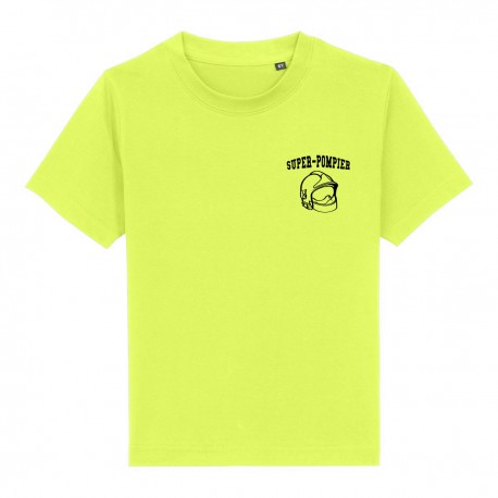 T-SHIRT SPORT FLUO SUPER POMPIER