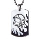 Pendentif Casque POMPIER et flammes