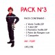 PACK EQUIPEMENT JSP N°3 VESTE + T-SHIRT + PANTALON + RANGERS + CASQUETTE