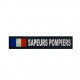 BANDE PATRONYME AVEC DRAPEAU BLEU BLANC ROUGE EN PVC