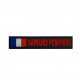 BANDE PATRONYME AVEC DRAPEAU BLEU BLANC ROUGE EN PVC