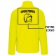 VESTE SOFTSHELL SAPEUR POMPIER SAUVETEUR PERSONNALISÉE