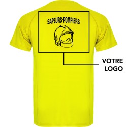 T-SHIRT SAPEUR POMPIER SAUVETEUR PERSONNALISÉ