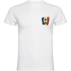 T-SHIRT CASQUE F1 FRANCE COEUR ET DOS
