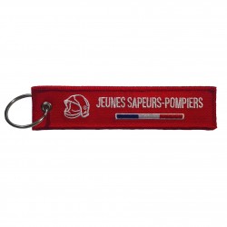 PORTE CLE JEUNES SAPEURS POMPIERS FLAMETTE