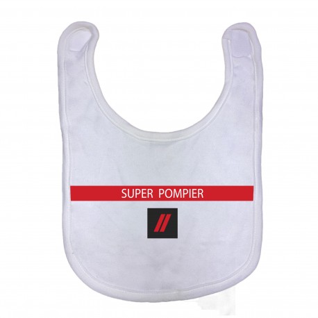 BAVOIR SUPER POMPIER ® AVEC FLOCAGE