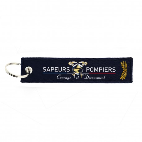 PORTE CLES SAPEURS-POMPIERS MARINE