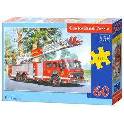 PUZZLE 60 PIECES : CAMION DE POMPIER