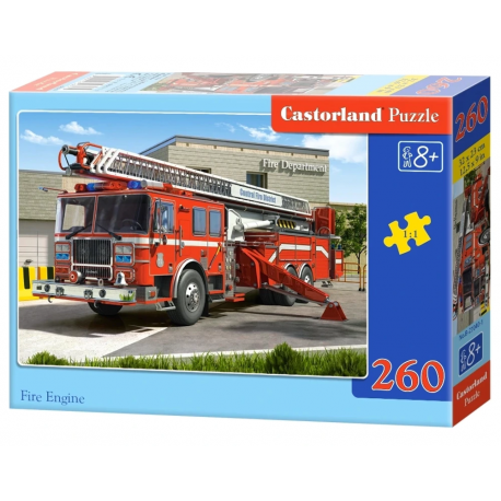 PUZZLE 260 PIECES : CAMION DE POMPIER