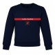 SWEAT SUPER POMPIER® AVEC FLOCAGE EN DTF