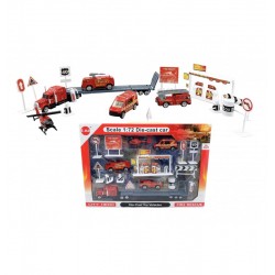 SET DE VEHICULES POMPIERS